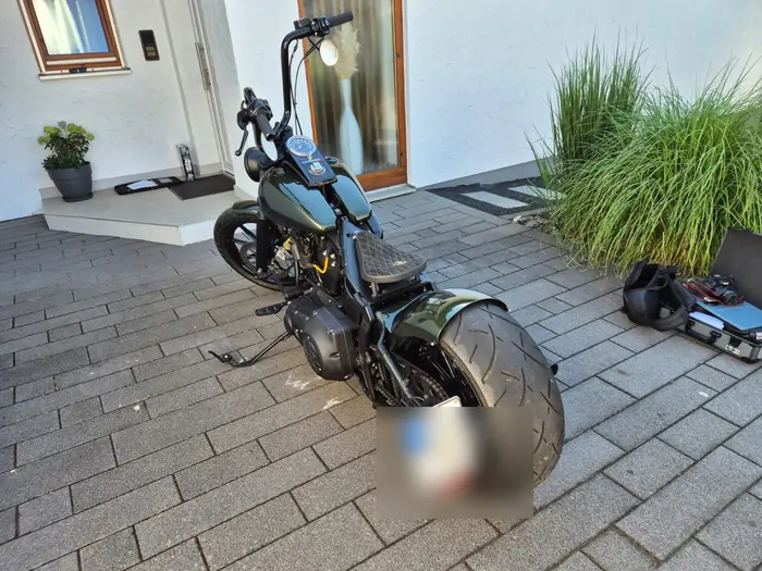 Harley-Davidson Heckansicht