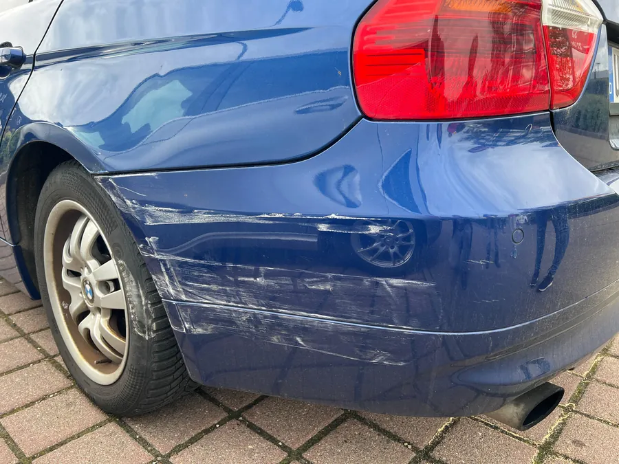 Unfallschaden BMW Heck - KFZ Gutachter Ulm-Alb